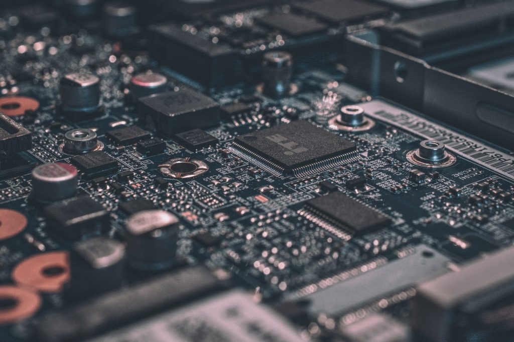 Modern technology and business intelligence dashboard