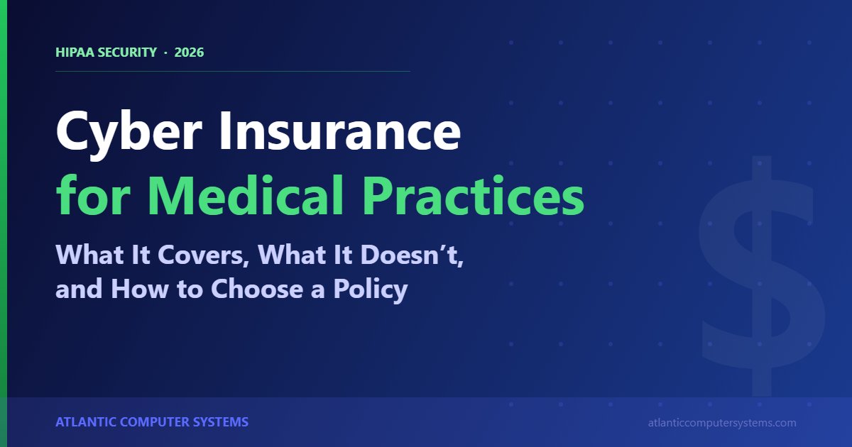 Cyber insurance guide for medical practices 2026